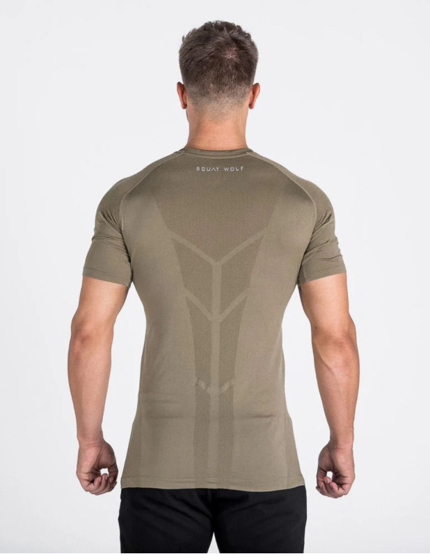 Seamless Spyder Tee  (SQUATWOLF)