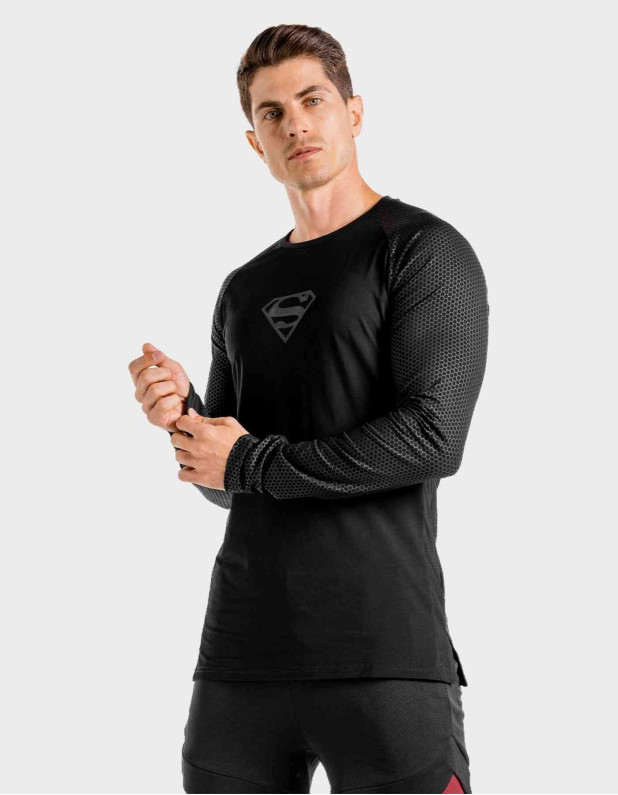 Superman long sleeves tee (SQUATWOLF)