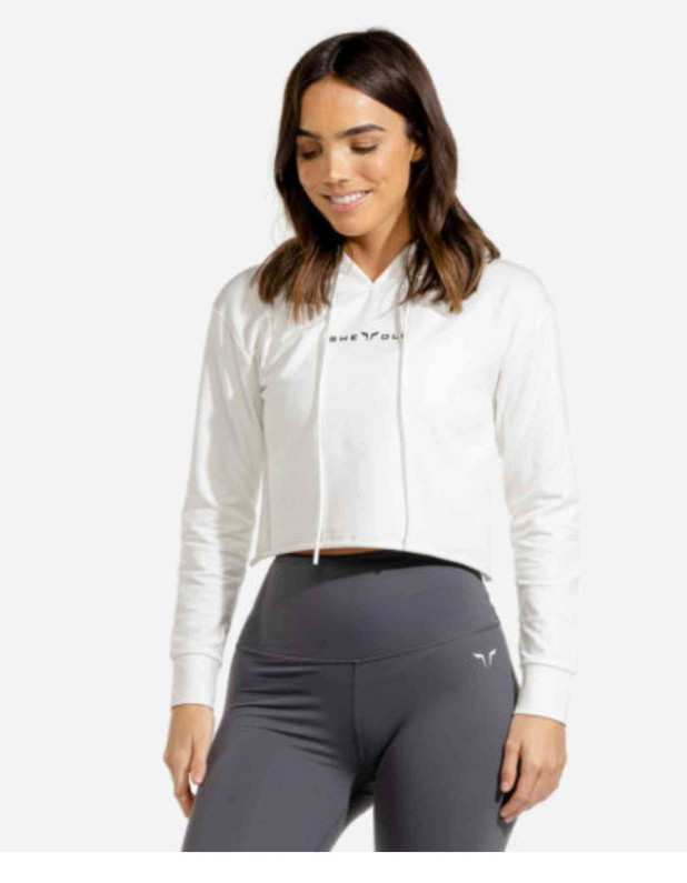 She-wolf crop hoodie (SQUATWOLF)