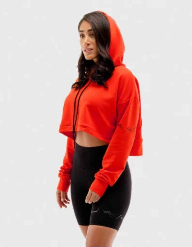 Vibe crop hoodie (SQUATWOLF)