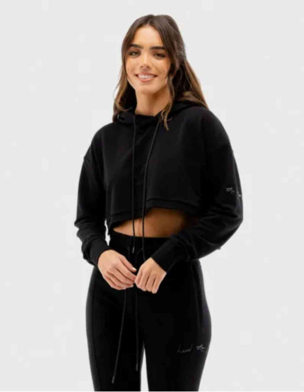 Vibe crop hoodie (SQUATWOLF)