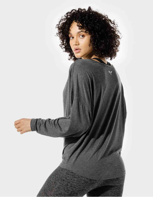 Women's Fitness Batwing Top (SQUATWOLF)