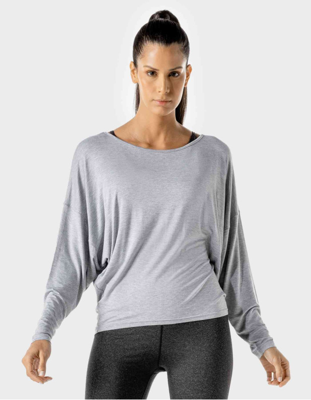 Women's Fitness Batwing Top (SQUATWOLF)