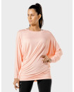 Women's Fitness Drape LS Tee  (SQUATWOLF)