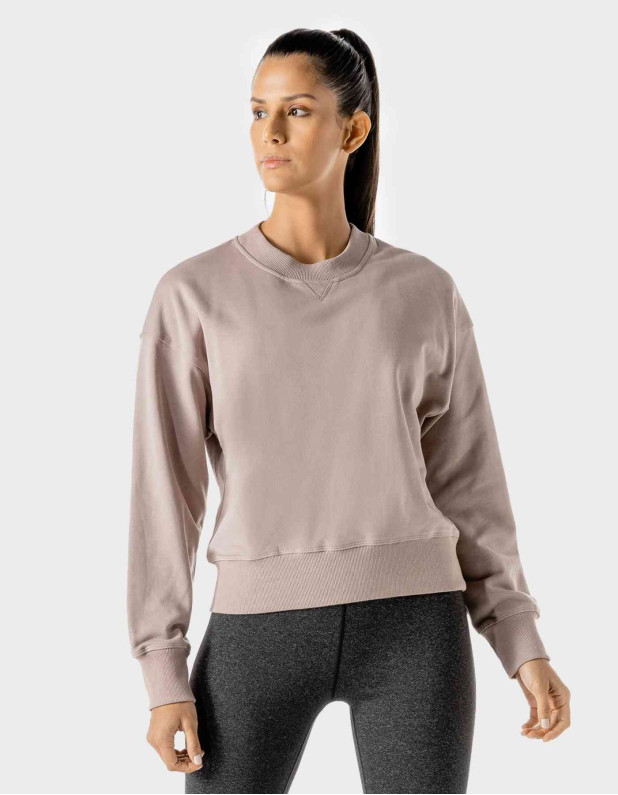 Women's Fitness Sweatshirt (SQUATWOLF)