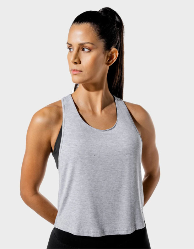 Women's Fitness Wrap-Back Tank (SQUATWOLF)