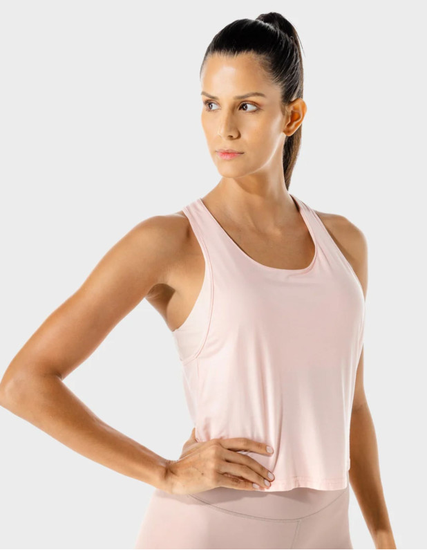 Women's Fitness Wrap-Back Tank (SQUATWOLF)